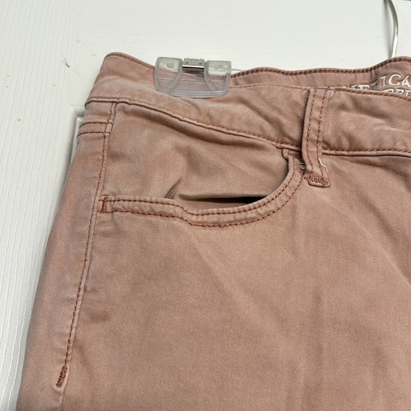 American Eagle Outfitters Light Pink Super Stretch Jeggings 6 - Picture 3 of 6